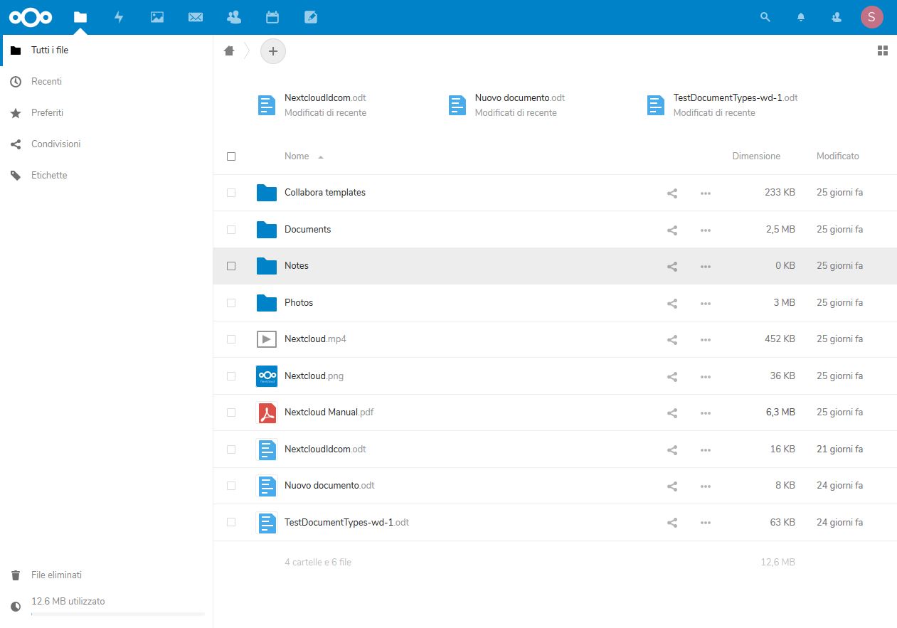 nextcloud manage